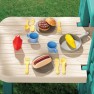 Vaikiškas žaidimų namelis su staliuku, suolais ir durų skambučiu | Picnic | Little Tikes 174117